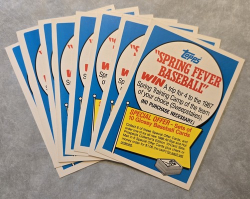 1986 topps spring fever - topps,