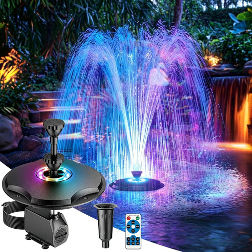 Floating pond fountain - pond,