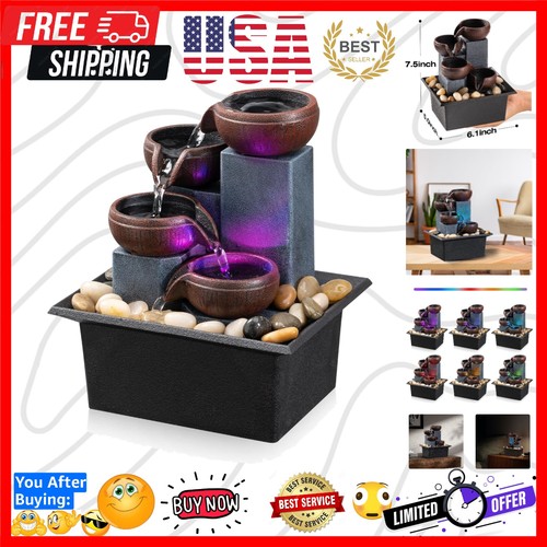 Tabletop fountain level - 4,